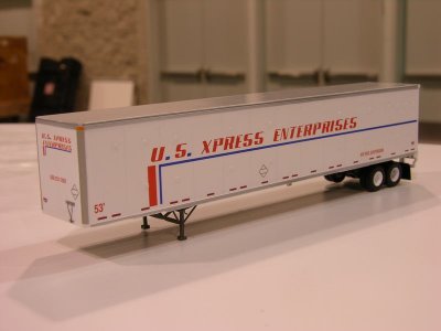 Athearn HO: 53' duraplate trailer