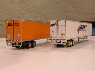 Athearn HO: 53' Duraplate trailer