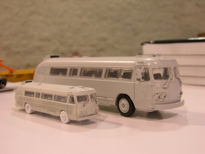 Athearn HO & N : Flxible Visicoach Bus - yes.. that's how it's spelled.