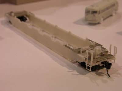 Athearn N: Upgraded ex-MDC Gunderson Husky-stack car