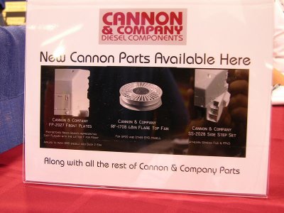 New Announcements from Cannon & Co (HO):