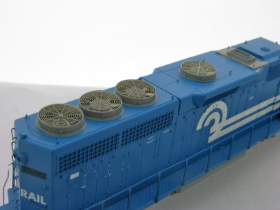 14: Overall view with std. height fans. Conrail already patched out!