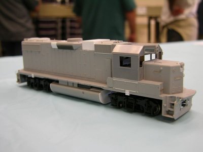 SP GP38-2 based on the Atlas model by Donnell Wells