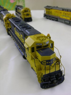 Kitbashed narrow-hood width SD45 from wayback!  Model by Garth Mitchell