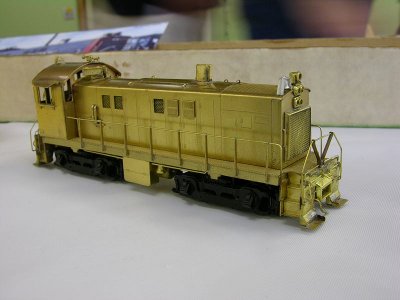 Model by Dave Bardwell. -an Atlas-repowered Alco Models Alco S6.