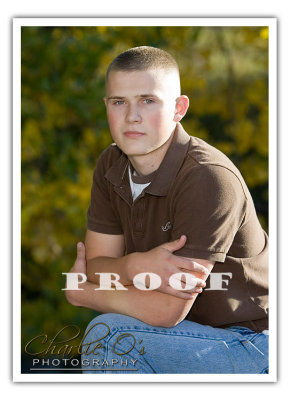 Gavin's Senior Portraits...