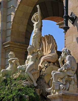 Statues at Parc de la Ciutadella