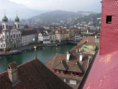 A special view from Lucerne