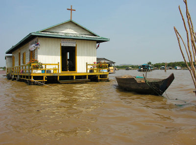 Floating church ...