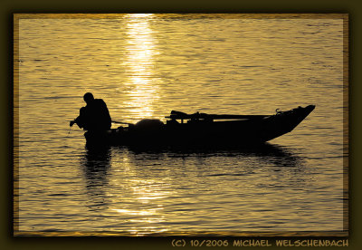Fishing on River Nile