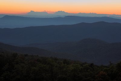 Blue Ridge After Sunset
