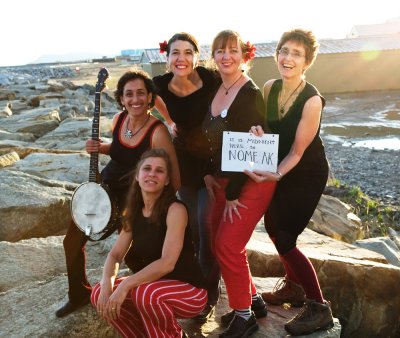 Stairwell Sisters in Nome