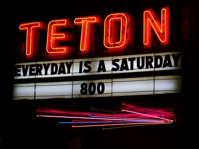 Neon Teton
