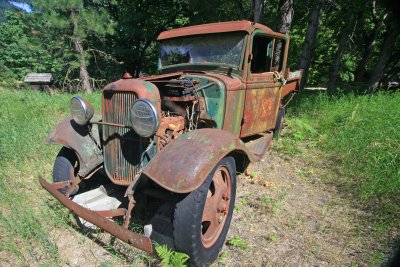 Old Forest Service Truck