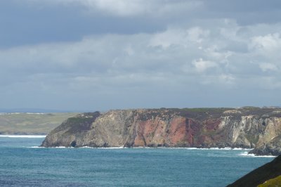 Cligga Head and cliff face mined during WW2 for Tungsten etc - detailed shots to follow