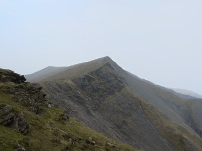 Blencathra summit from west ridge