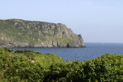 approaching Nare head from Carne