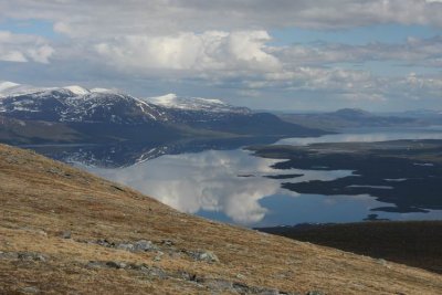View from Nuolja, Tornetrsk