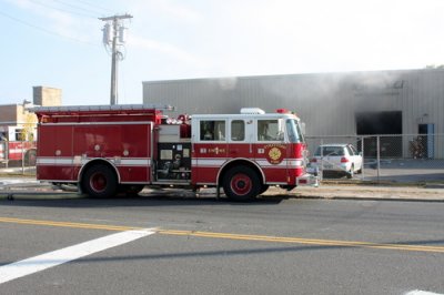 Commercial Building Fire / Stratford Ave / Stratford / Connecticut / Oct 2008