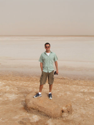 Roadside Salt Lake headed south from Djerba.jpg