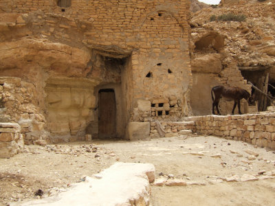 Chenini - House Entrance with Donkey.jpg
