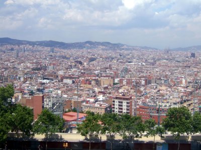 Barcelona Viewed from Cable Car at Montjuic.jpg