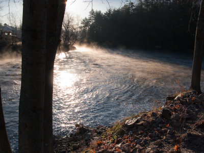 Autumn Morning on the Union River #3