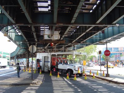 # 7 under Queens Blvd viaduct