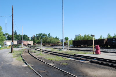 Yard lead to engine house
