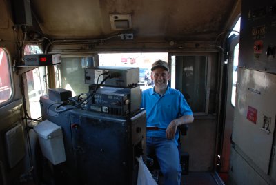 Me at control stand in GP38 2011