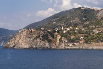 Corniglia As Seen From Manarola