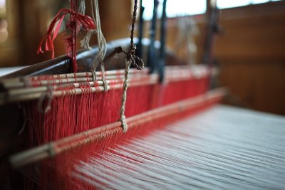 Old fashion Chinese loom ֯