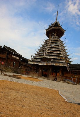 The drum tower ¥