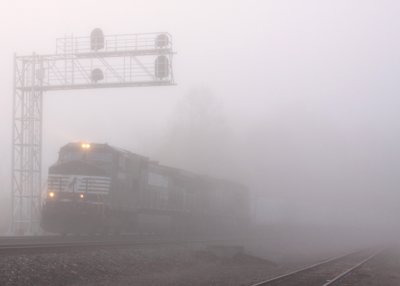 NS 264 in the fog
