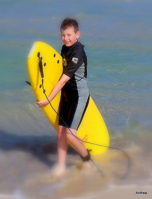 First go at surfing