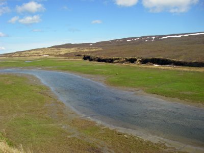 Mikfit creek, from the bluff