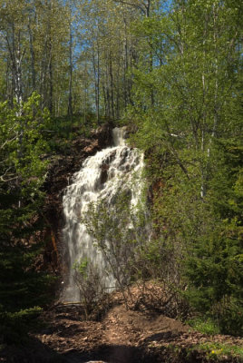 Usually a dry cliff