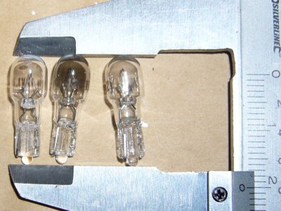 Instrument bulbs pn 34902-750-003
