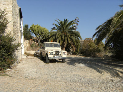 Classic Landrovers on Cyprus