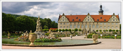 Renaissance Castle Weikersheim - Garden View