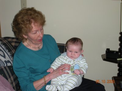 Great Grandma Pat & Nathan