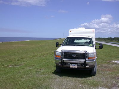 Lunch at Lake Ochechobee