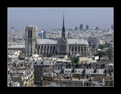 Notre Dame and Beaubourg - Paris