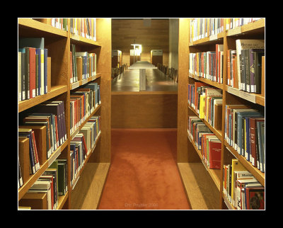Salle de lecture à la BNF 1