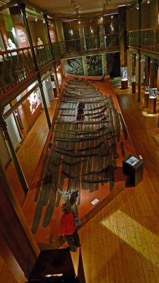 Old Viking Ship at Gothenburg City Museum