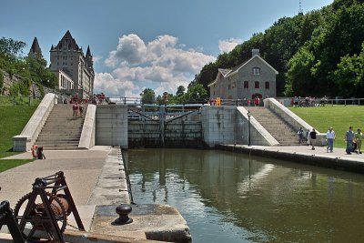 The Rideau Canal and its locks