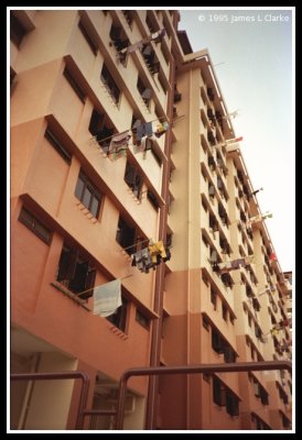 Drying Clothes Singapore Style