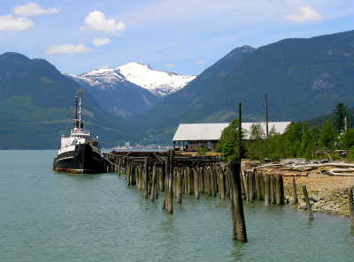 Britannia Beach pier