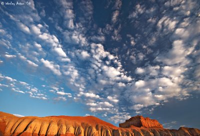 Clouds over Goblin Valley