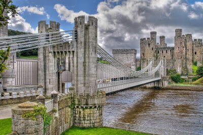 Conwy and Llandudno in HDR